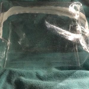 Clear see through make up bag